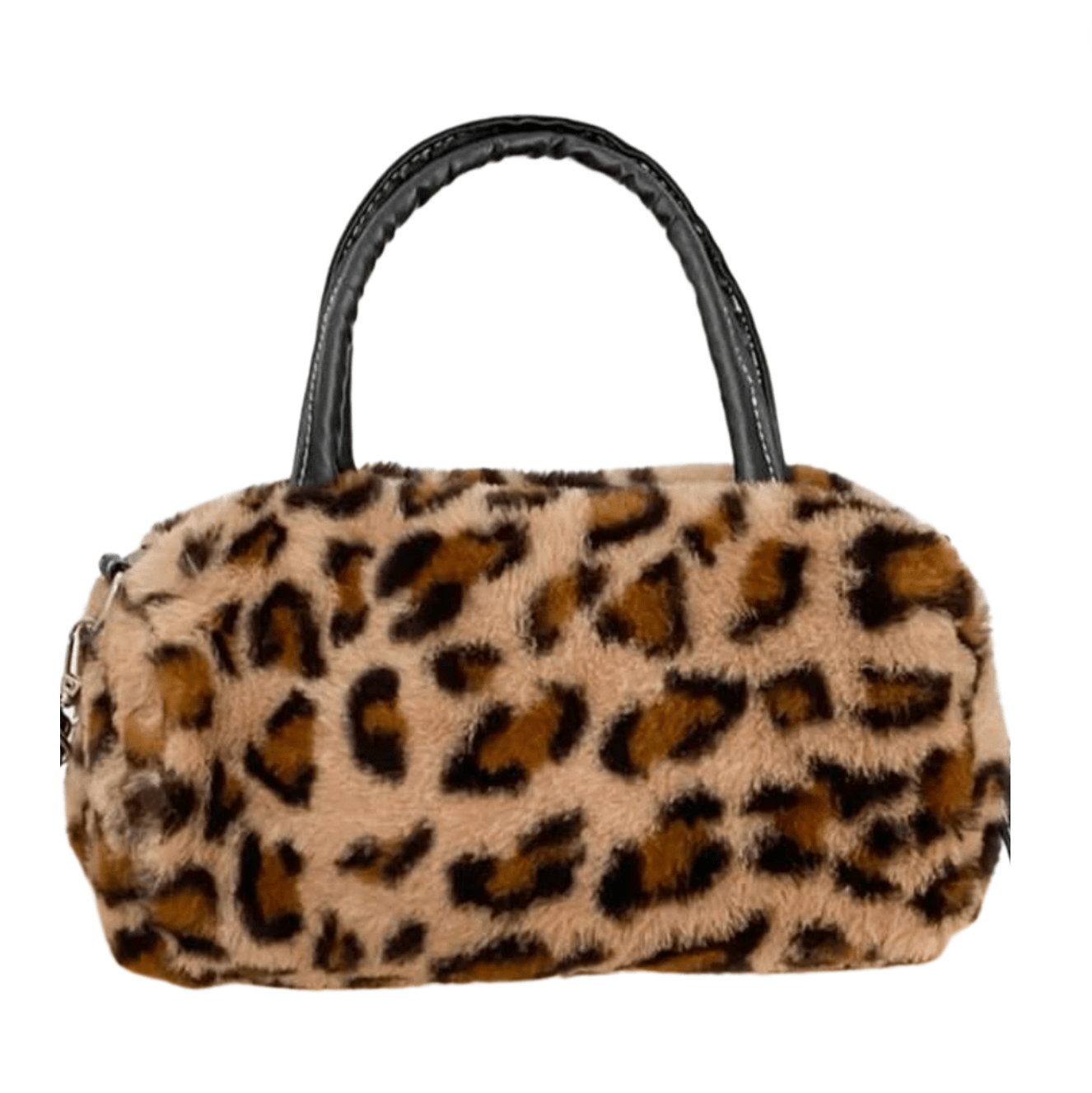 The SmartAss Look Leopard Faux Fur Baguette