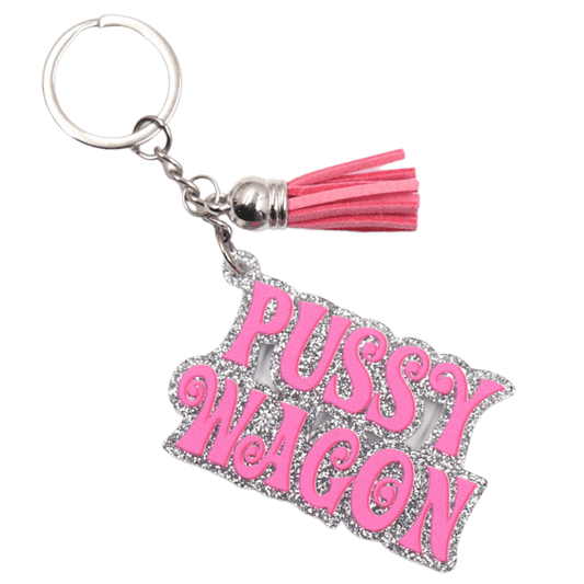 The SmartAss Look P Wagon Keychain