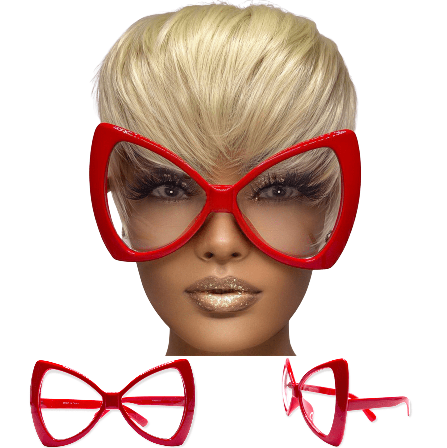 The SmartAss Look Women's Sunglasses Bowneta *Red*